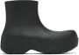 Bottega Veneta Black Puddle Boots - Thumbnail 1