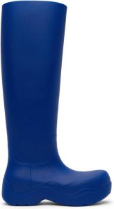 Bottega Veneta Blue Puddle Tall Boot
