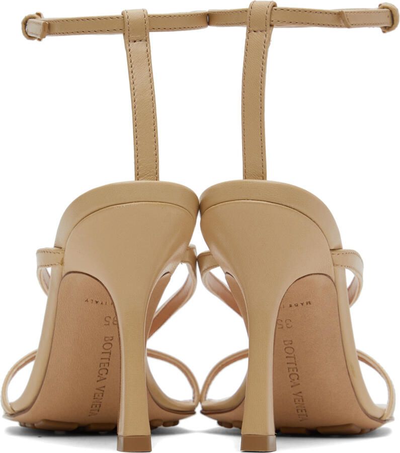 Bottega Veneta Beige Stretch Sandals
