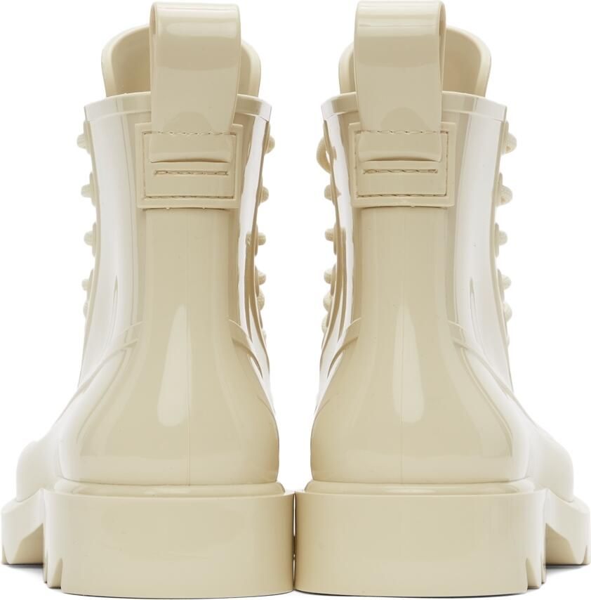 Bottega Veneta Beige Stride Ankle Boots