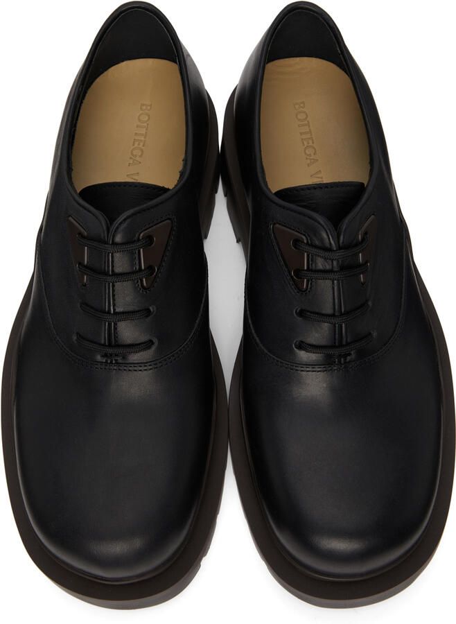 Bottega Veneta Black & Brown Tire Derbys