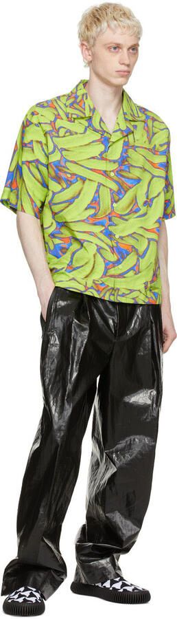 Bottega Veneta Black & White Ripple Sneakers - Picture 4