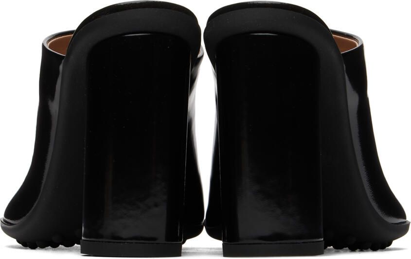 Bottega Veneta Black Atomic Heeled Sandals