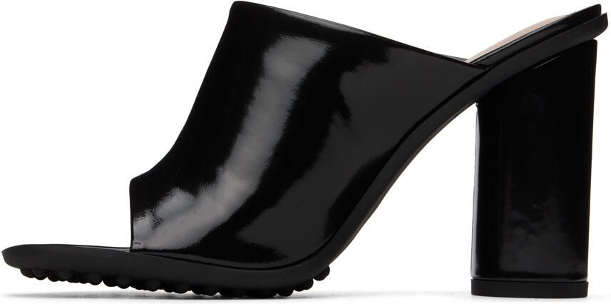 Bottega Veneta Black Atomic Heeled Sandals - Picture 3