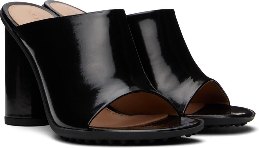 Bottega Veneta Black Atomic Heeled Sandals - Picture 2