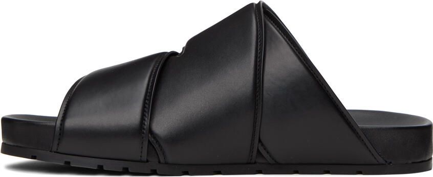 Bottega Veneta Black Bridge Mule Sandals - Picture 3