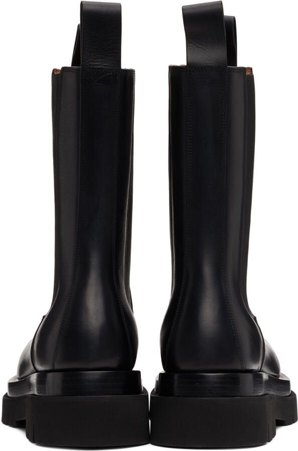 Bottega Veneta Black BV Lug Chelsea Boots - Picture 3