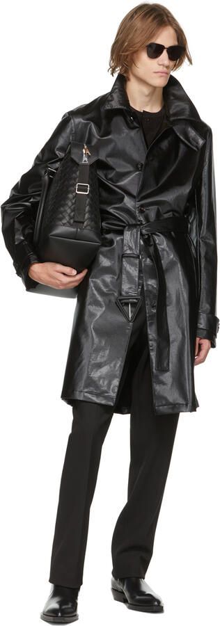 Bottega Veneta Black Chisel Chelsea Boots - Picture 4