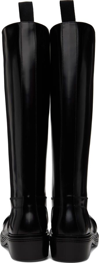 Bottega Veneta Black Fireman Boots - Picture 5