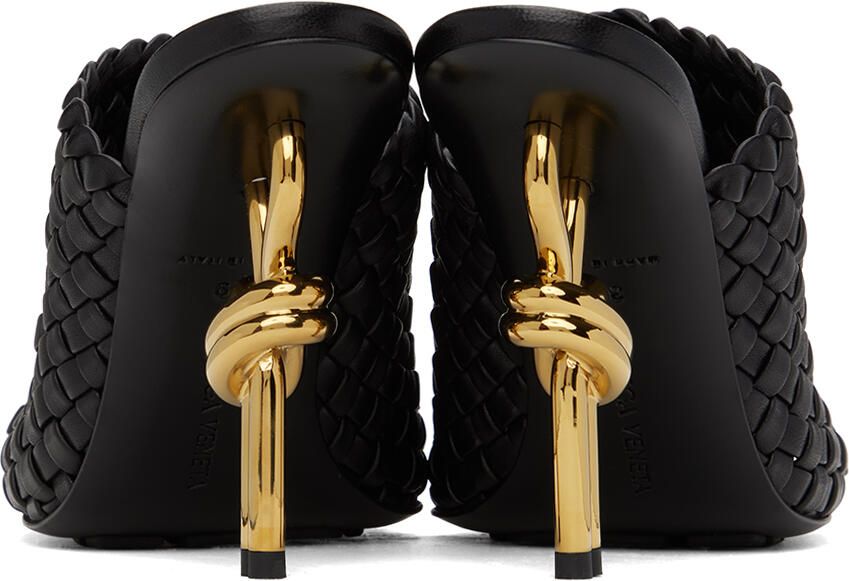 Bottega Veneta Black Knot Mules