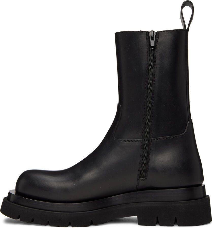 Bottega Veneta Black Lug Boots