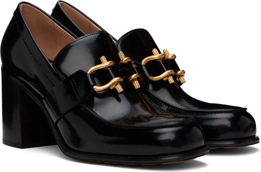 Bottega Veneta Black Monsieur Heels - Picture 2