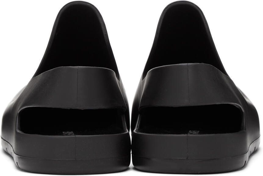 Bottega Veneta Black Rubber Puddle Loafers - Picture 2