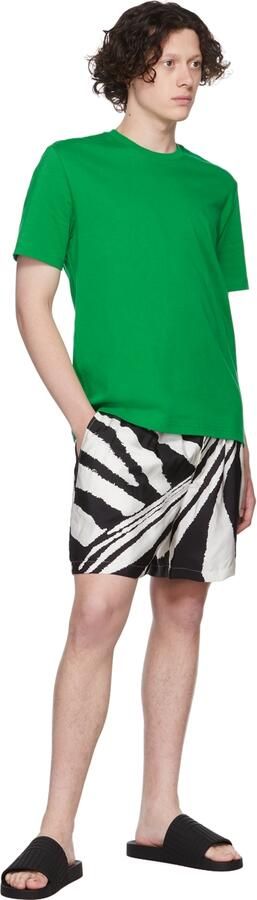 Bottega Veneta Black Slider Sandals - Picture 4