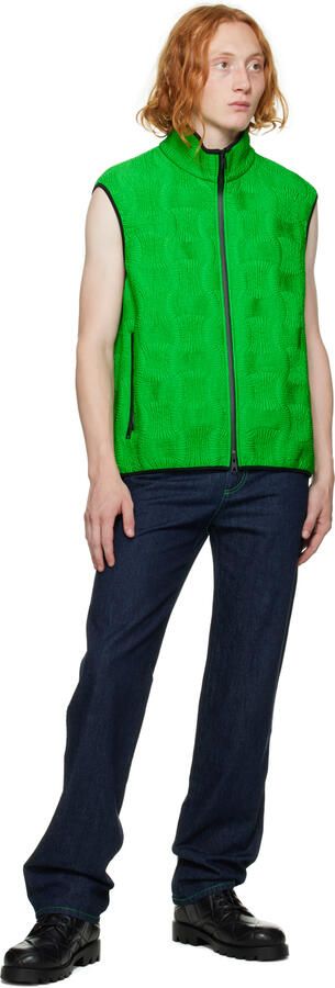 Bottega Veneta Black Strut Grid Boots - Picture 4