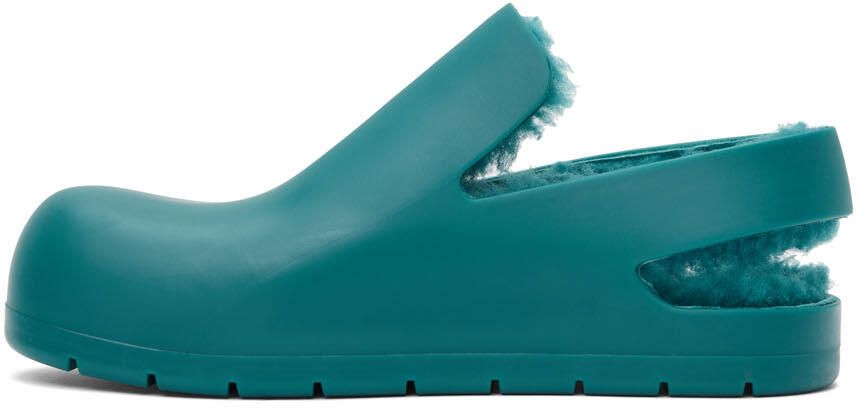 Bottega Veneta Blue Puddle Loafers - Picture 3