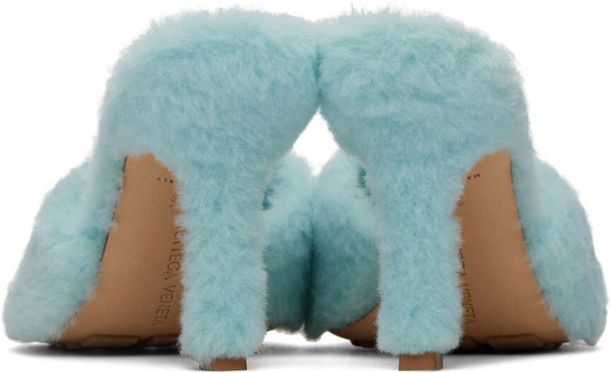 Bottega Veneta Blue Stretch Heeled Sandals