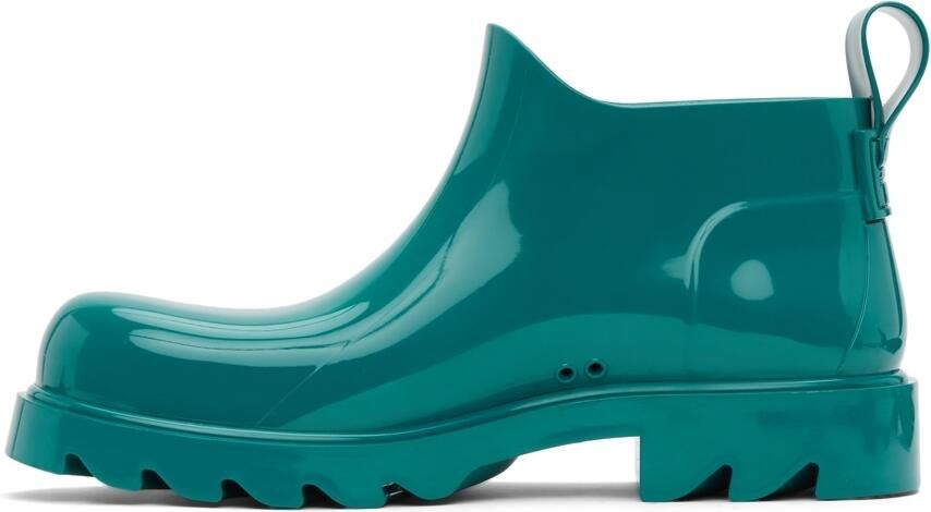 Bottega Veneta Blue Stride Boots - Picture 3