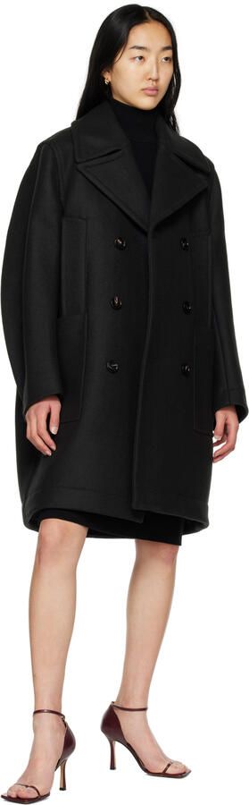 Bottega Veneta Burgundy Stretch Strap Heeled Sandals - Picture 4