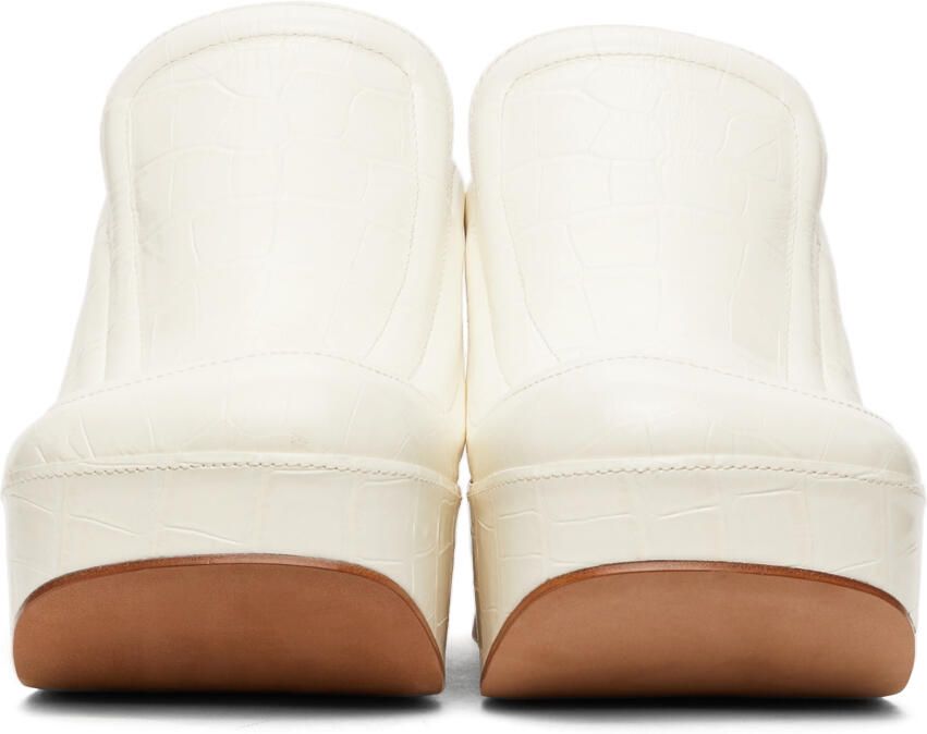 Bottega Veneta Croc Wedge Heels - Picture 2