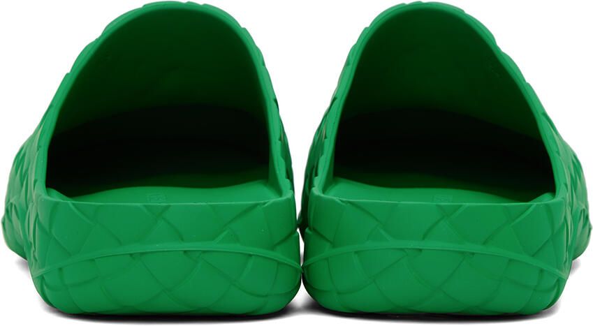 Bottega Veneta Green Beebee Clogs