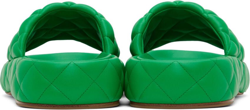 Bottega Veneta Green Padded Sandals