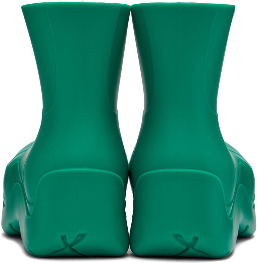 Bottega Veneta Green Puddle Boots