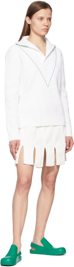 Bottega Veneta Green Puddle Loafers - Picture 4