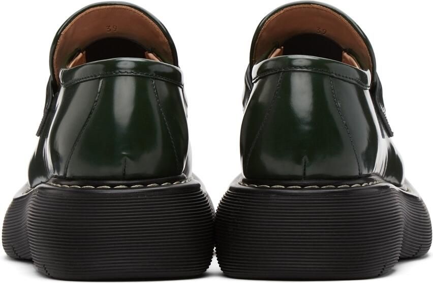 Bottega Veneta Green Swell Loafer