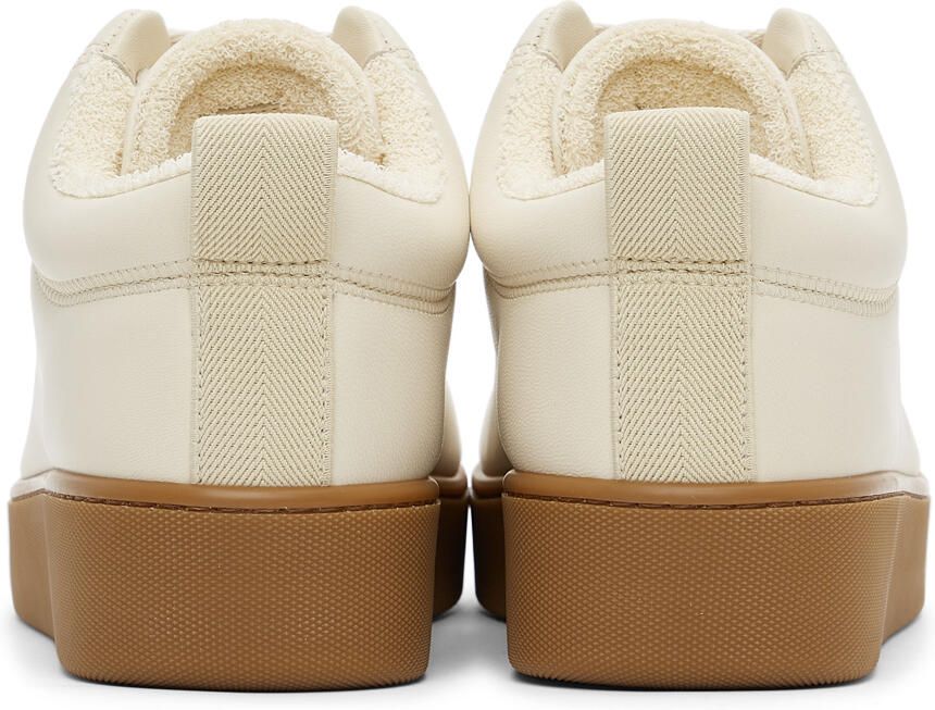 Bottega Veneta Off-White Chunky Platform Sneakers - Picture 2