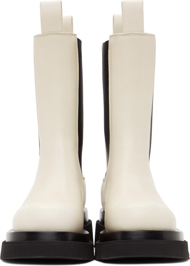 Bottega Veneta Off-White 'The Lug' Boots - Picture 2