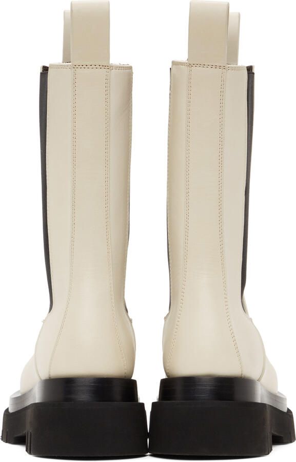 Bottega Veneta Off-White 'The Lug' Boots - Picture 3