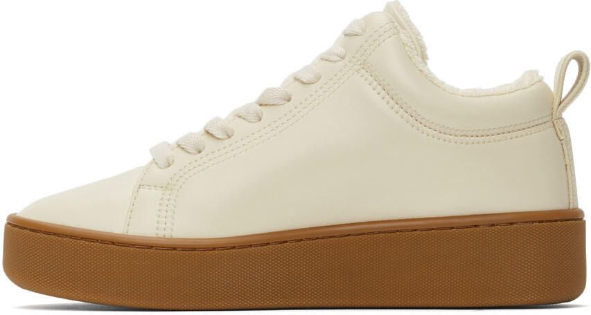 Bottega Veneta Off-White 'The Quilt' Low Sneakers - Picture 4