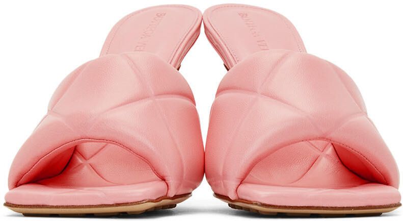 Bottega Veneta Pink Lido Sandals - Picture 4