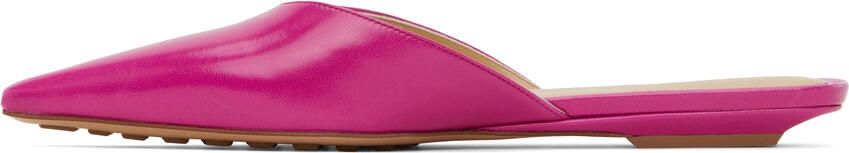 Bottega Veneta Pink Point Slippers - Picture 4