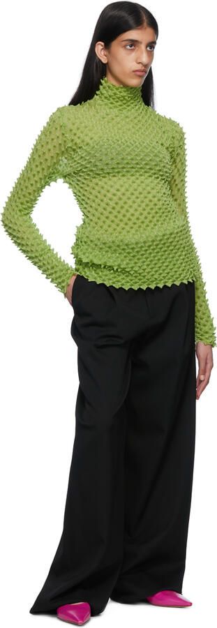 Bottega Veneta Pink Point Slippers