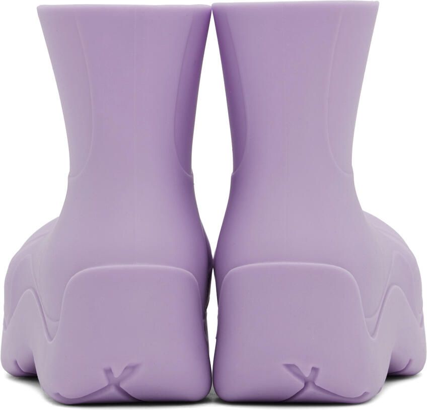 Bottega Veneta Purple Puddle Boots