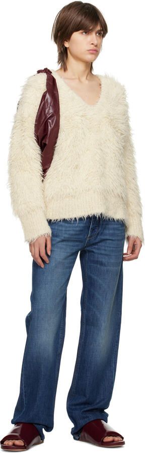 Bottega Veneta Red Cushion Mules - Picture 4