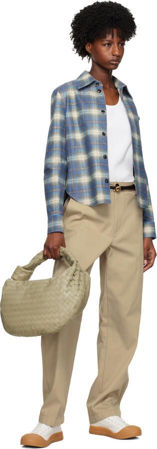 Bottega Veneta White Vulcan Sneakers - Picture 4