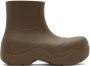 Bottega Veneta Brown Puddle Boots - Thumbnail 1