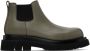 Bottega Veneta Gray Lug Chelsea Boots - Thumbnail 1
