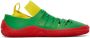 Bottega Veneta Green & Red Climber Sneakers - Thumbnail 1
