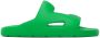 Bottega Veneta Green Band Sandals - Thumbnail 1