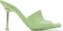 Bottega Veneta Green Pudding Heeled Sandals - Thumbnail 1