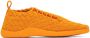 Bottega Veneta Orange Intrecciato Low Sneakers - Thumbnail 1