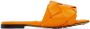 Bottega Veneta Orange Lido Sandals - Thumbnail 1