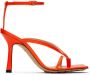 Bottega Veneta Orange Stretch Strap Sandals - Thumbnail 1