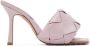 Bottega Veneta Pink Intrecciato 'The Lido' Heeled Sandals - Thumbnail 1