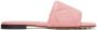 Bottega Veneta Pink Lido Flat Sandals - Thumbnail 1