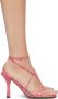 Bottega Veneta Pink Strappy Sandals - Thumbnail 1